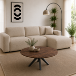Wellington Salontafel Rond Lamulux Ø 80 cm x 42