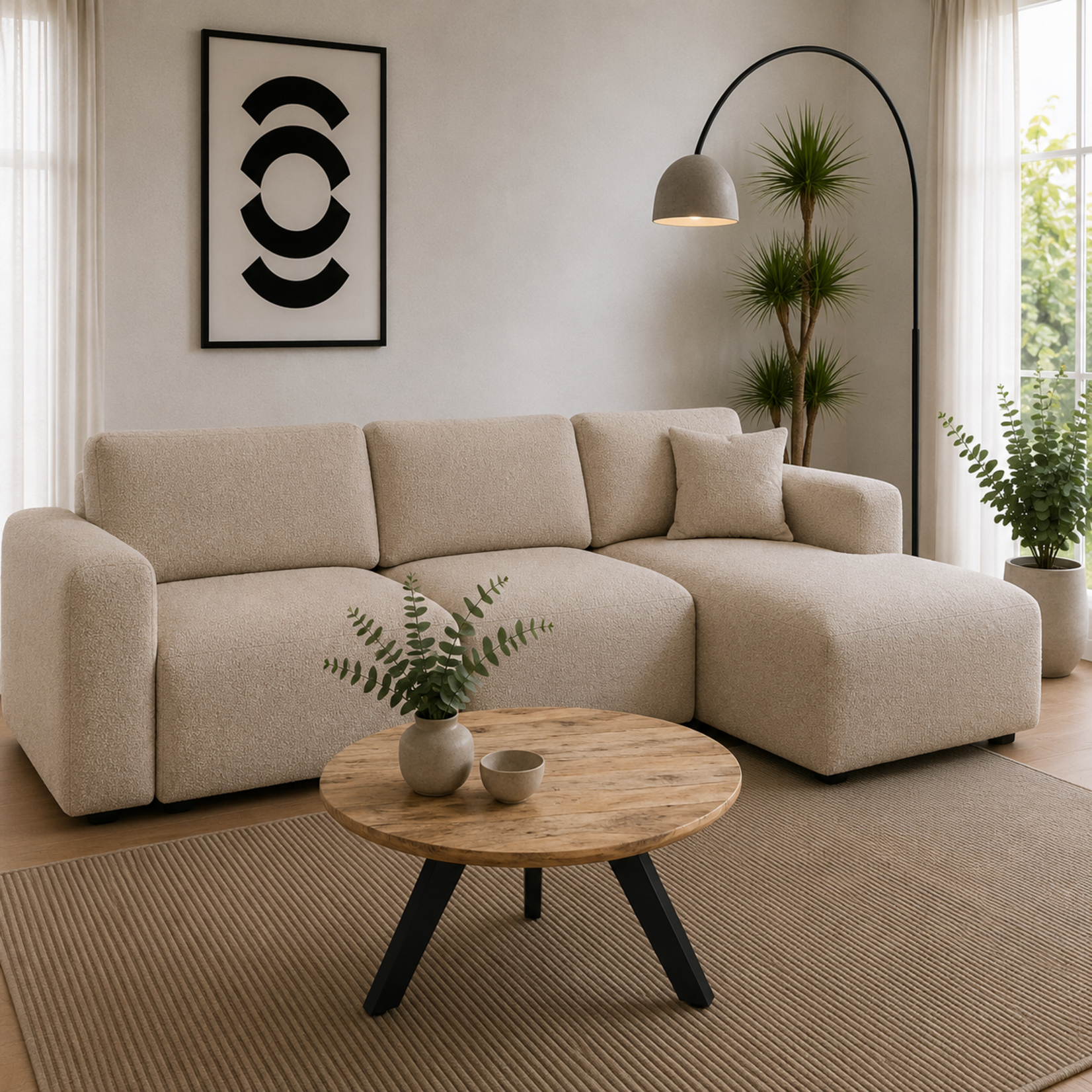 Benoa Salontafel Rond Berlijn 60