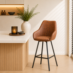 DMW Barkruk Casper cognac