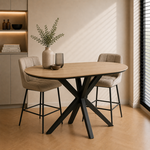 Neville Bartafel Deensovaal Neville 92 x 138 x 80 cm Lamulux