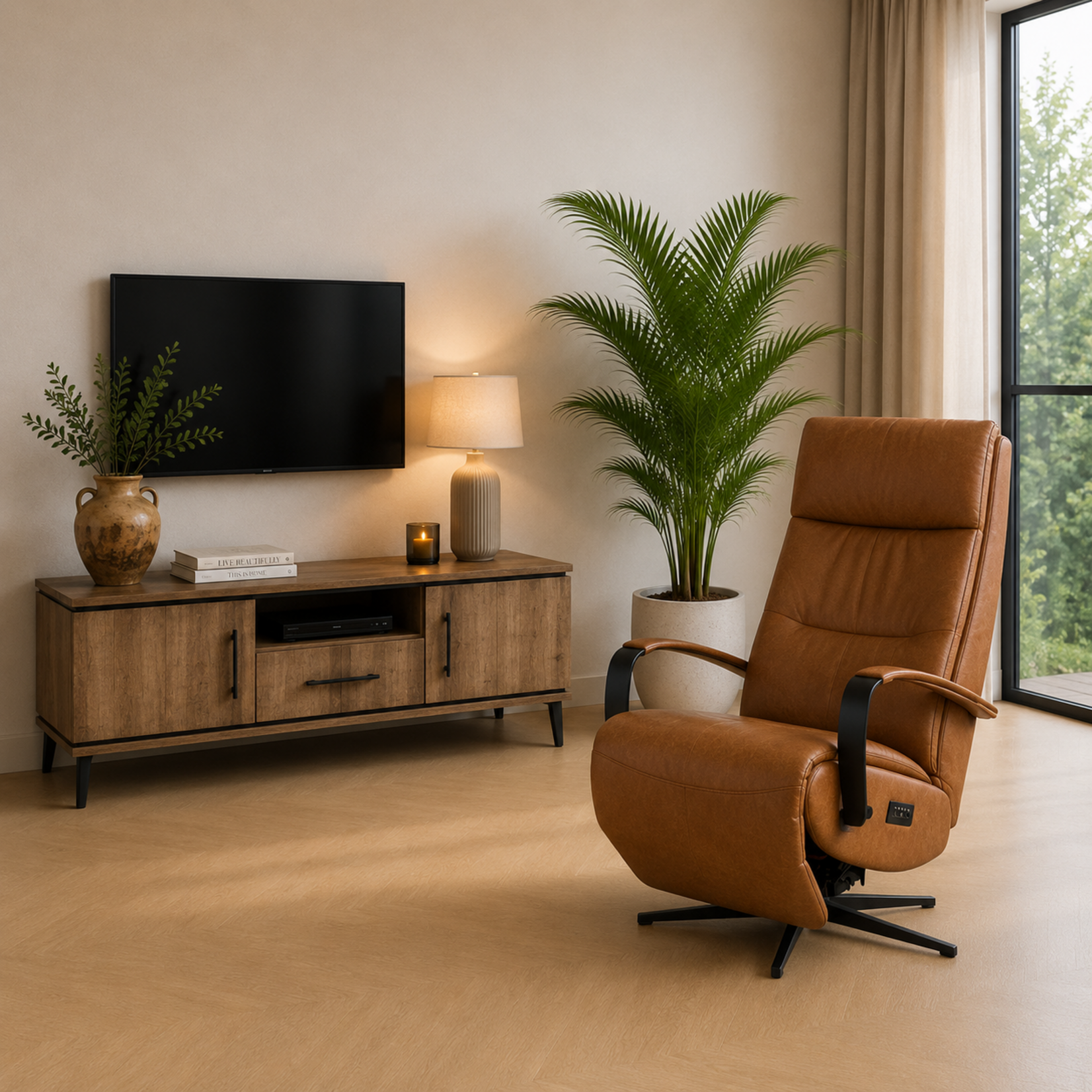 DMW116 Relaxfauteuil model DMW116 2 Motorig + Accu