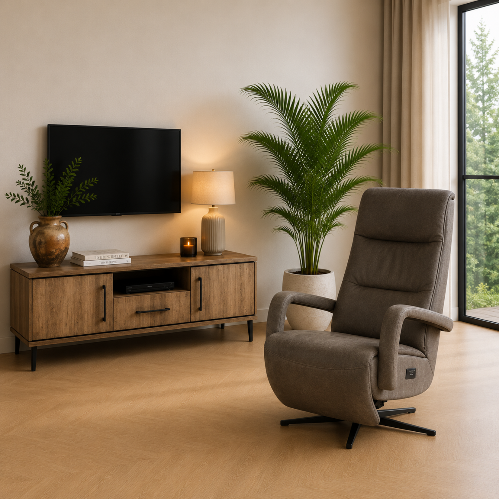 DMW121 Relaxfauteuil model DMW121 2 Motorig + Accu