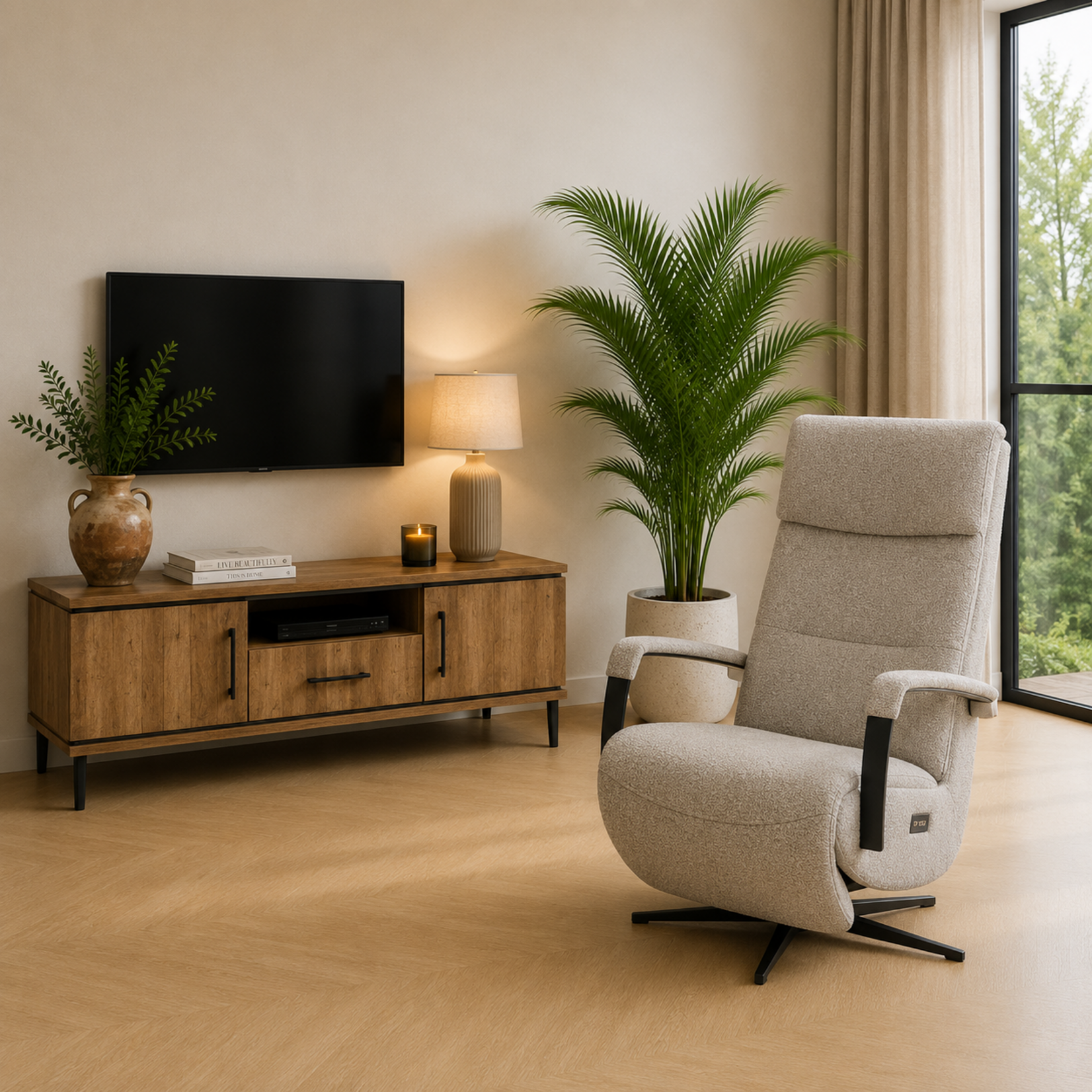 Denver Relaxfauteuil model Denver 2 Motorig + Accu