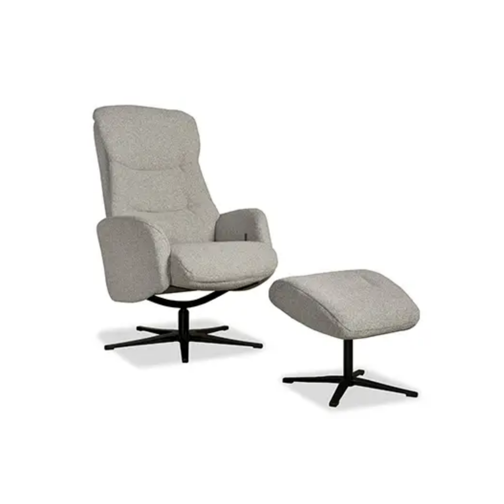 Detroit Relaxfauteuil model Detroit Manueel + Hocker Uitlopend Model