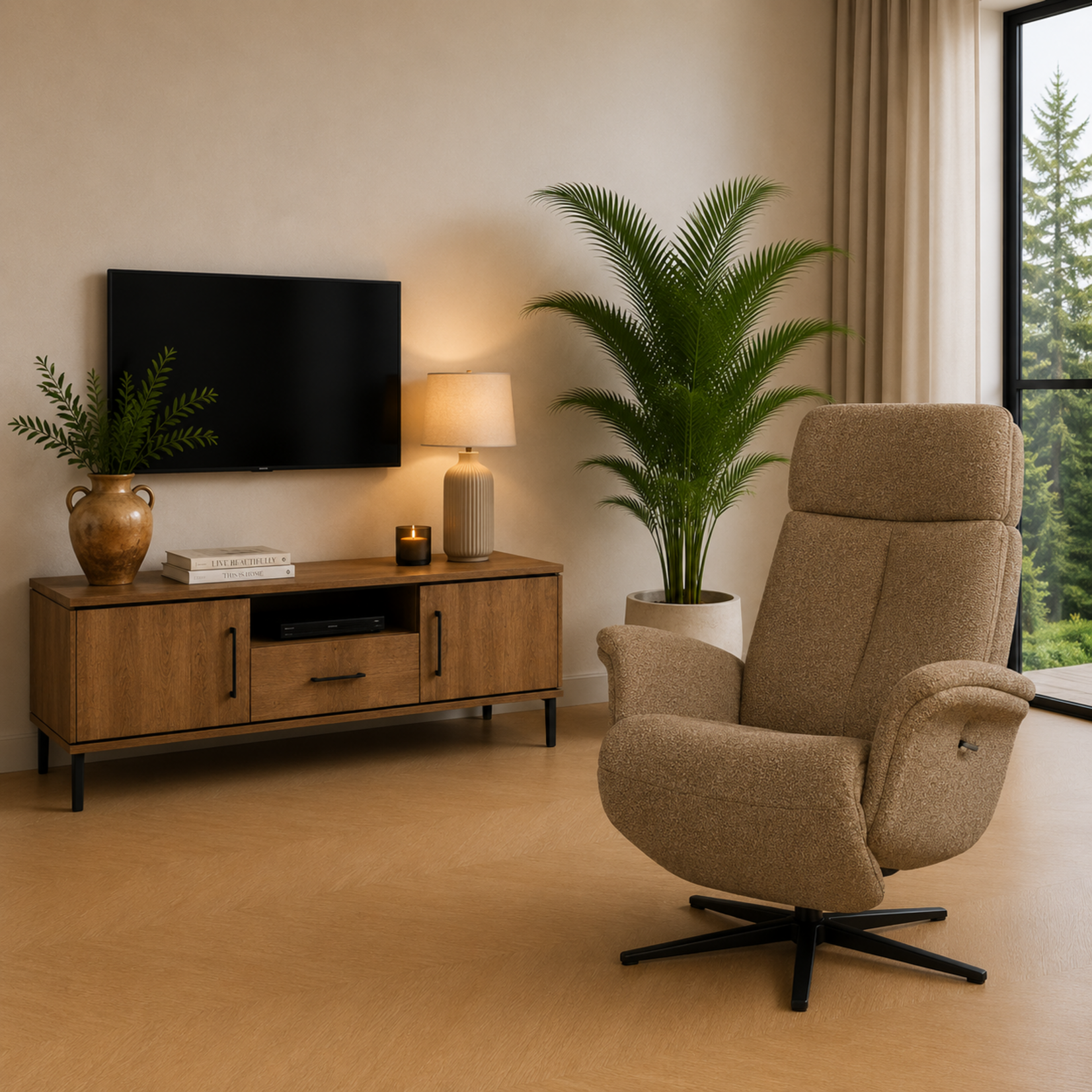 DMW143 Relaxfauteuil model DMW143 Manueel