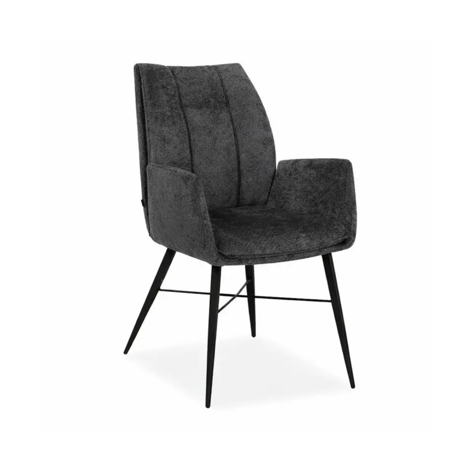 Jefferson Jefferson Armstoel  Antraciet– Modern & comfortabel
