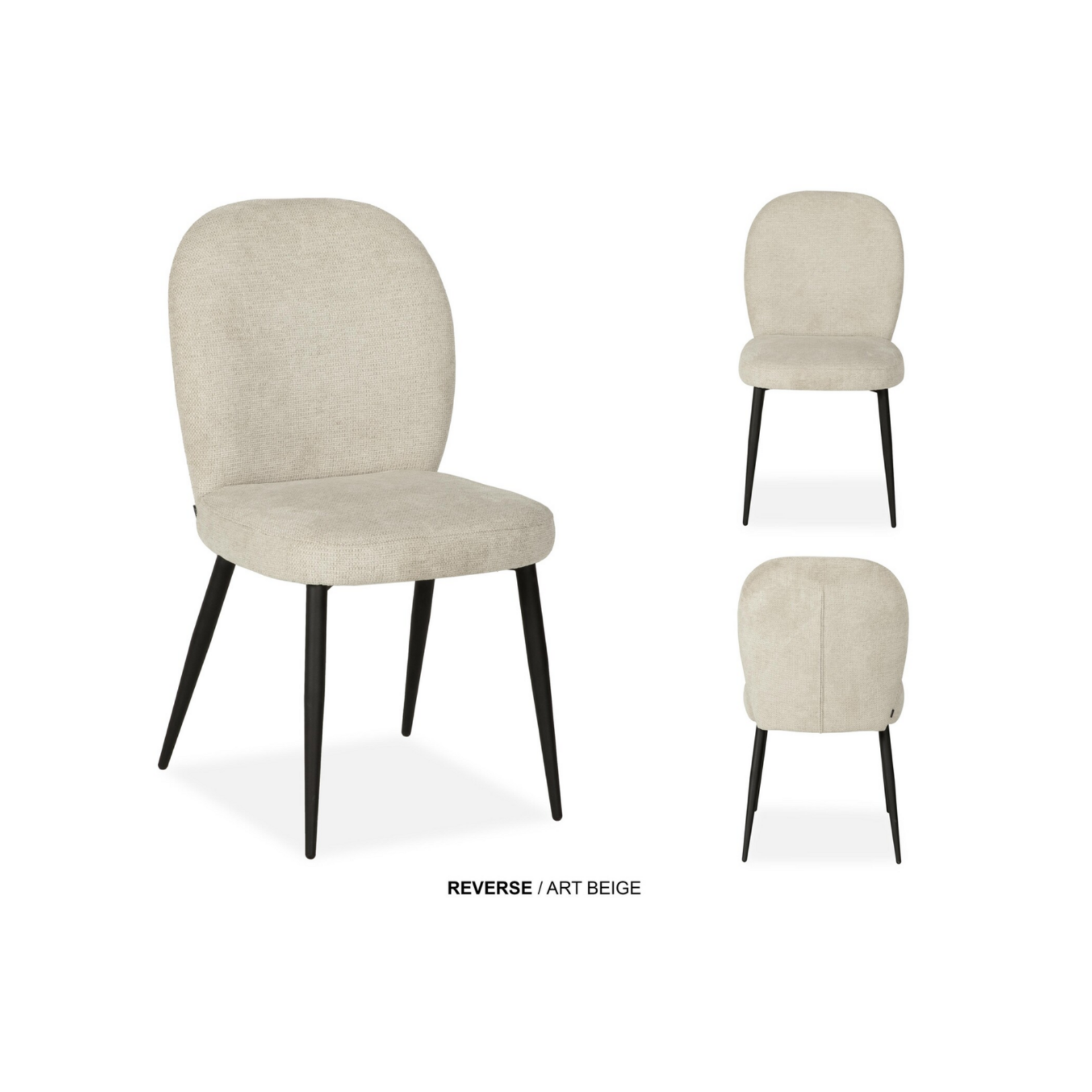 Reverse Eetkamerstoel Reverse Beige