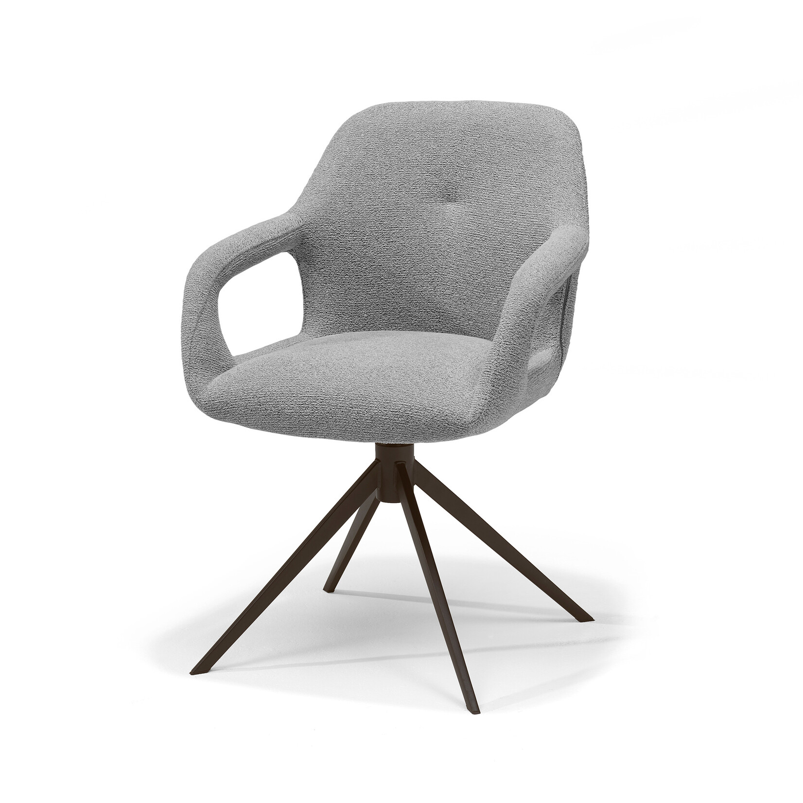 RV Design Move armstoel Stof Sahara #455 Grey - Relax functie - frame Anodic Brown