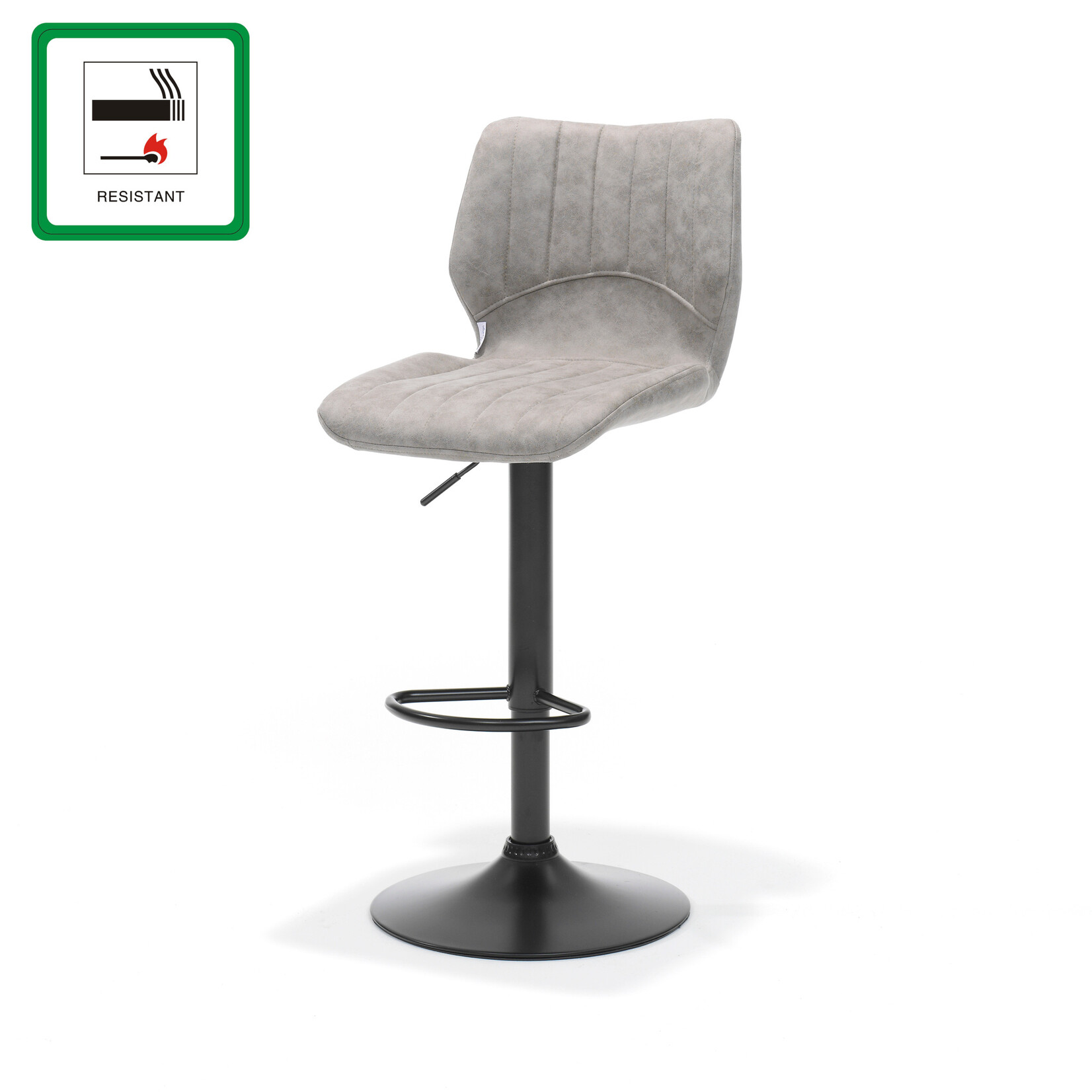 RV Design Bobby barkruk - Stof UKFR Soft Pebble
