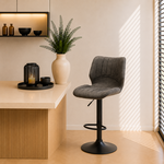 RV Design Barstoel Bobby Antraciet