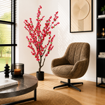 NeverLeafs Kunstplant bloesem 150cm roze