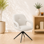 RV Design Move armstoel Stof Sahara Mushroom - Relax functie - frame zwart