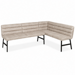 Bowie-B Eetkamerbank Bowie-B 170cm Stof Chicago kleur Toffee