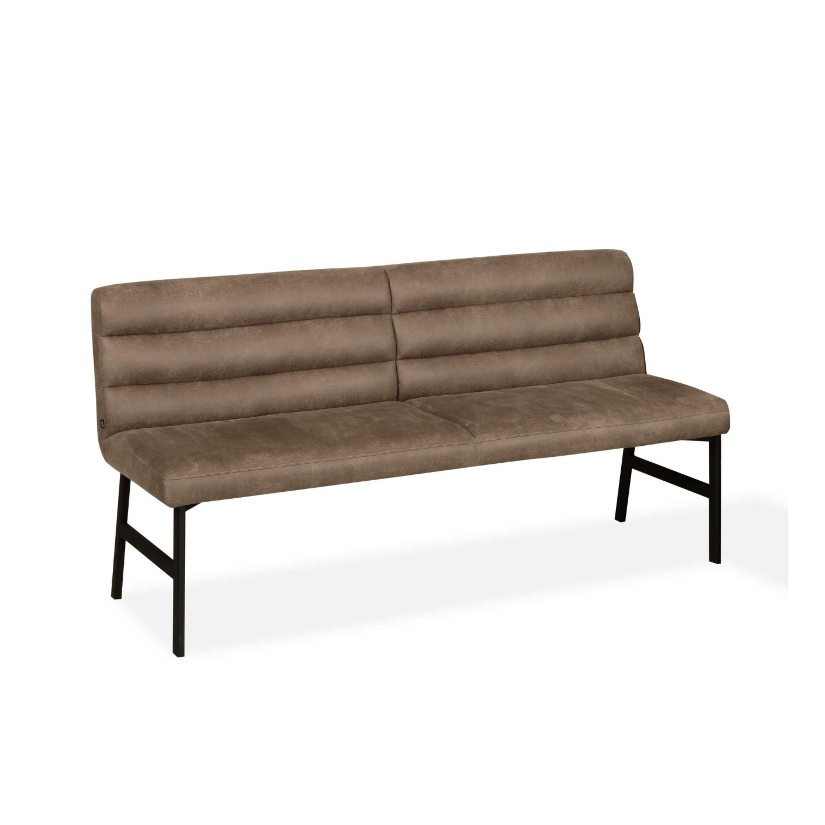 Bowie-B Eetkamerbank Bowie-B 170cm Stof Chicago kleur Truffle
