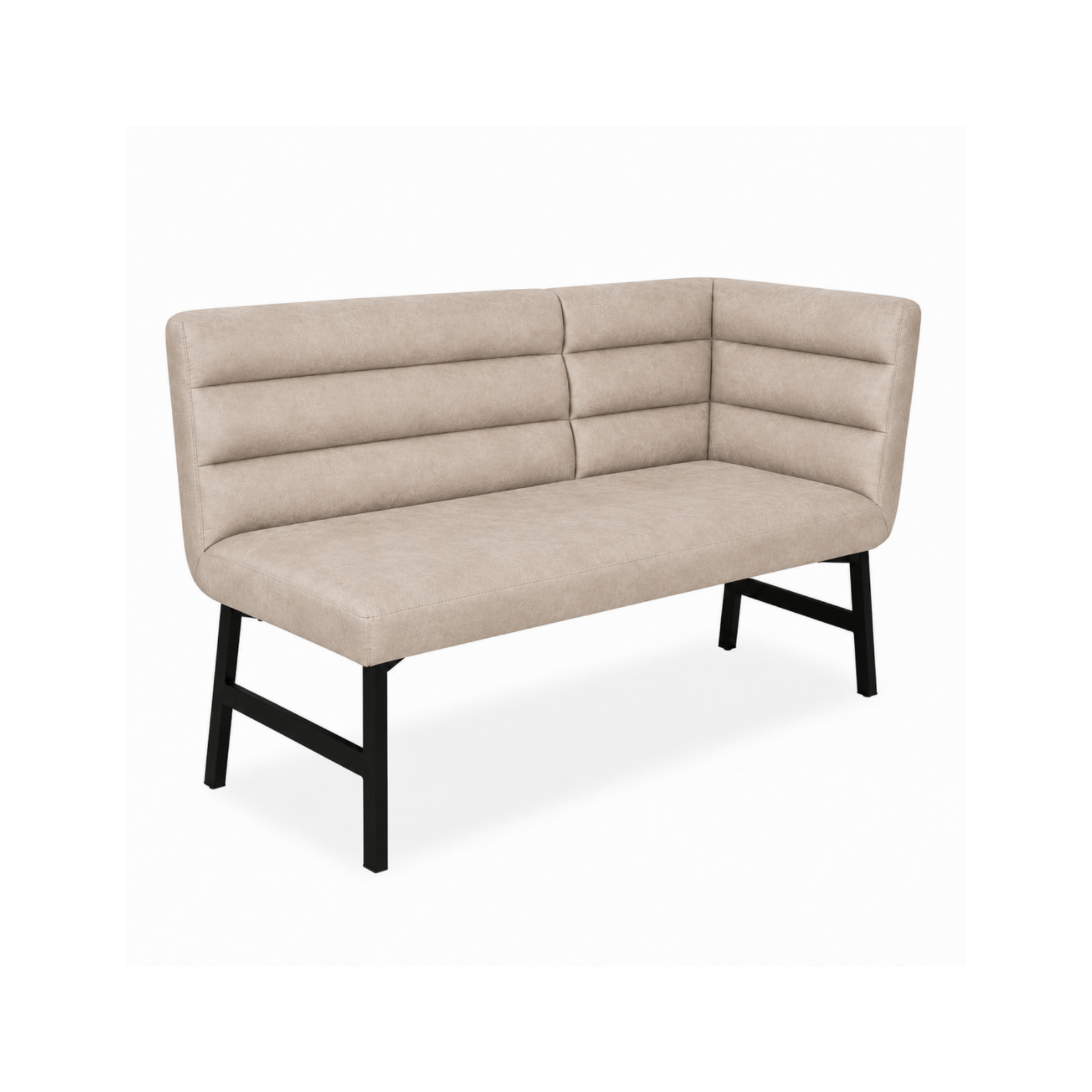 Bowie-B Eetkamerbank Bowie-B Hoekelement Links Stof Chicago kleur Toffee