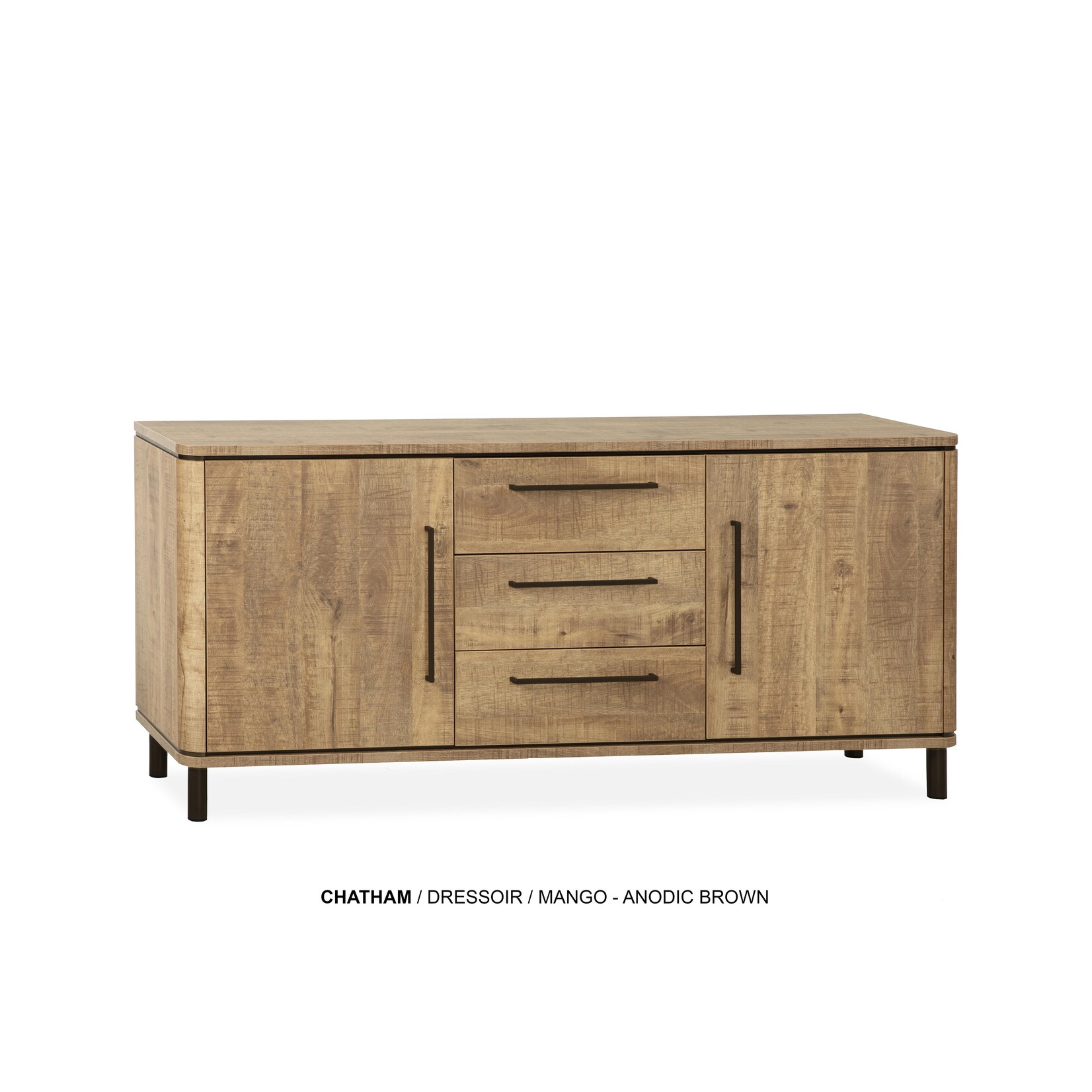 Chatham  Chatham Dressoir 180cm Lamulux Mango frame Anodic Brown