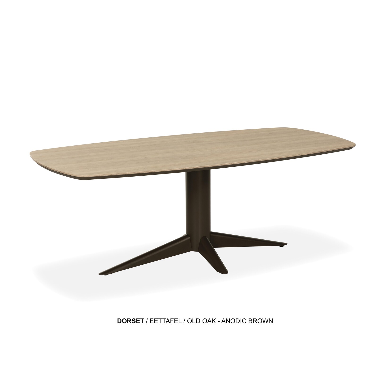 Dorset Dorset Eettafel Deens Ovaal 160 X 92 Lamulux - 18 kleuren verkrijgbaar ( Wordt Verwacht )