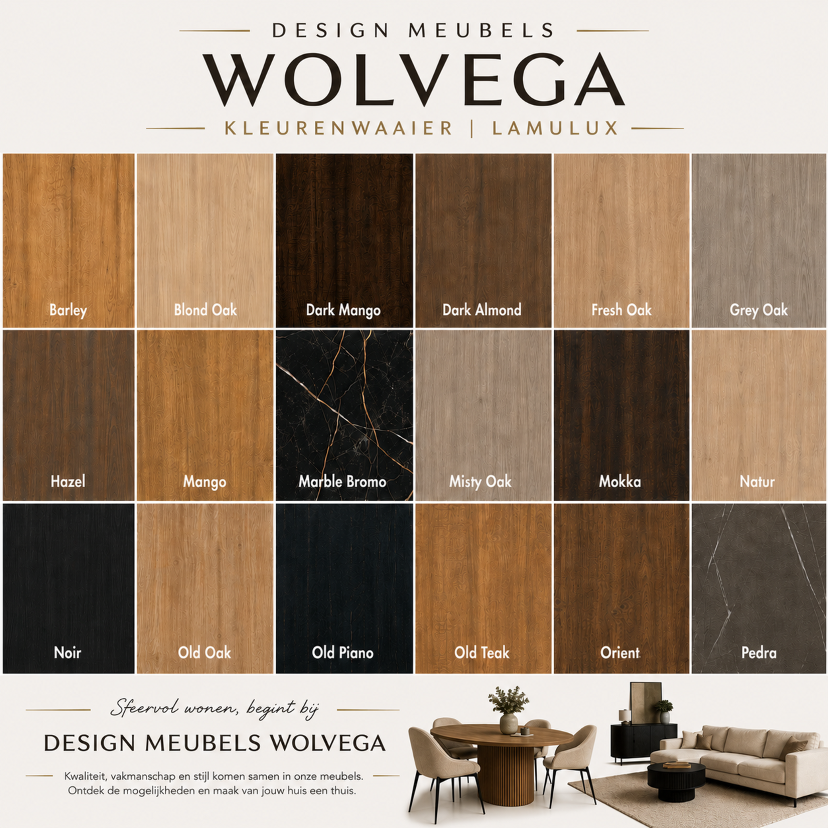 Dorset Dorset Eettafel Deens Ovaal 250 X 128 Lamulux - 18 kleuren verkrijgbaar ( Wordt Verwacht )