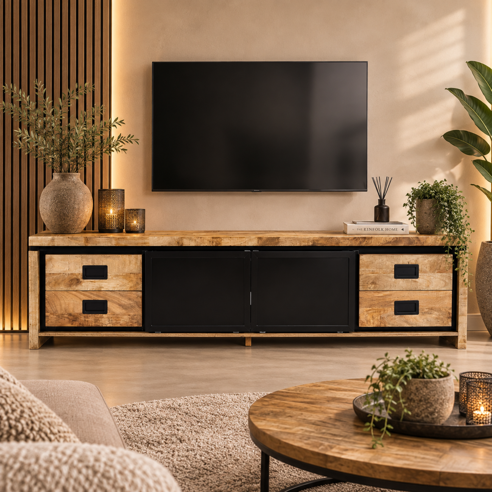 Benoa TV Meubel Novelle B 200 x D 45 x H 50 cm