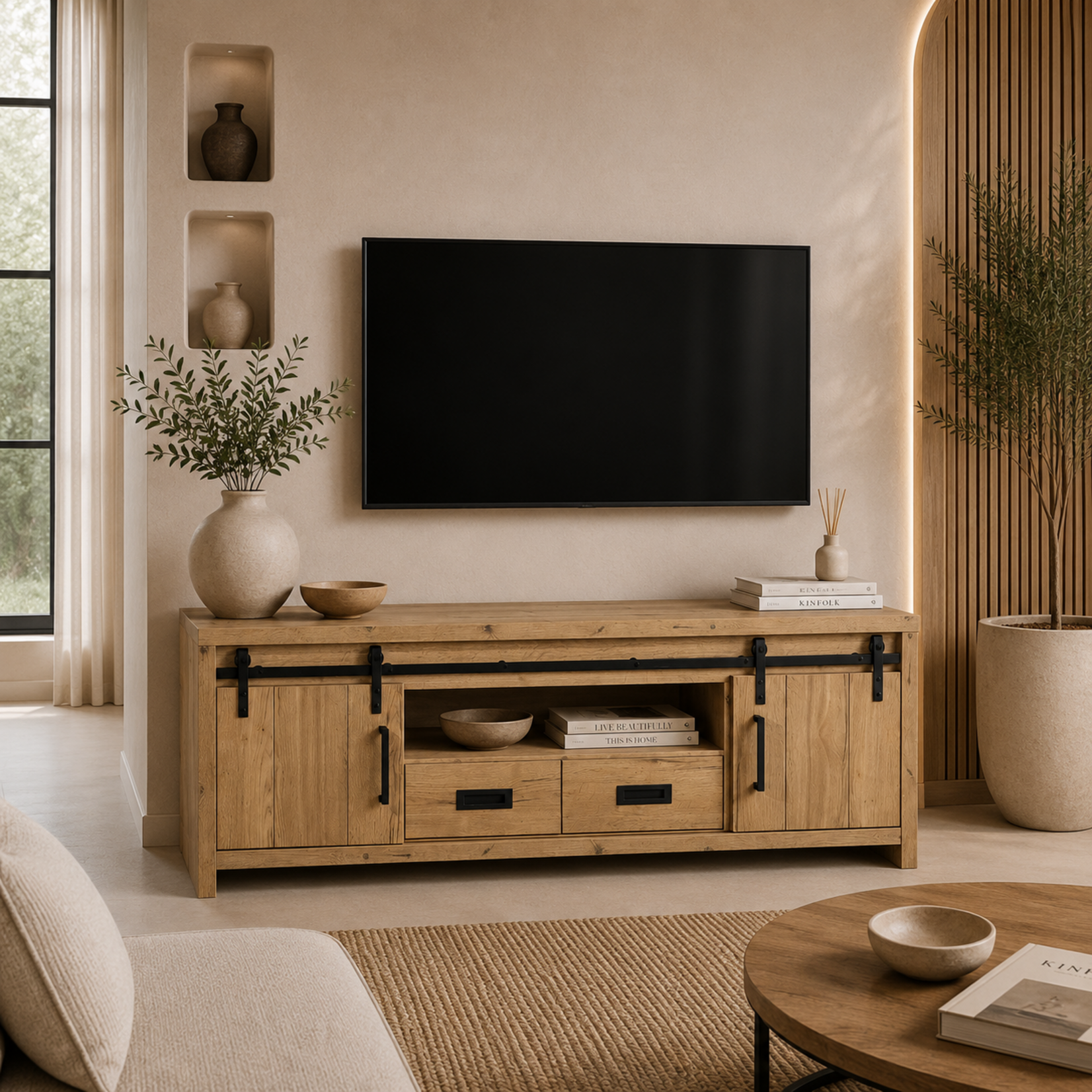 Maxfurn TV-kast Cottage – Maxfurn | Stijlvol & functioneel
