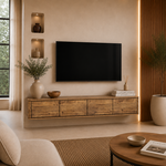Lancaster Lancaster TV-kast laag 236 cm | 4 klepdeuren Lamulux - 7 kleuren verkrijgbaar