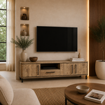 Chatham Chatham Tv-kast 210cm Lamulux Mango frame Anodic Brown