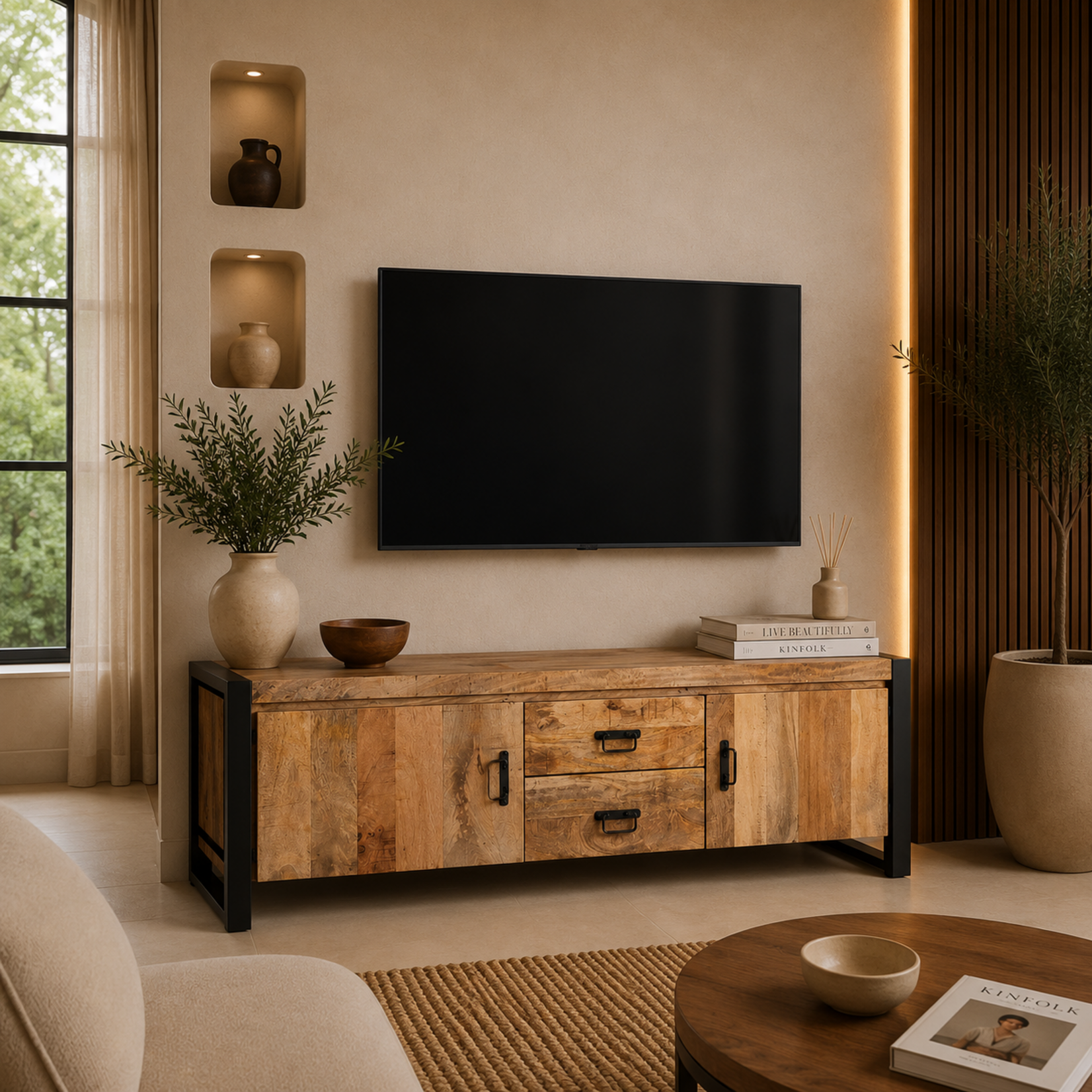 Benoa Tv-Meubel Britt 150x45x55