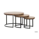 Hugo Hugo Salontafel 3-DELIG Lamulux verkrijgbaar in 19 kleuren