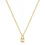 Pearl paddock ketting goud
