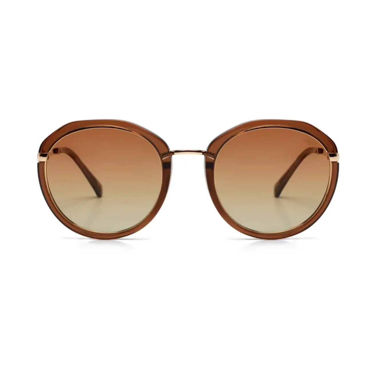 JILL zonnebril transparant bruin 74-5