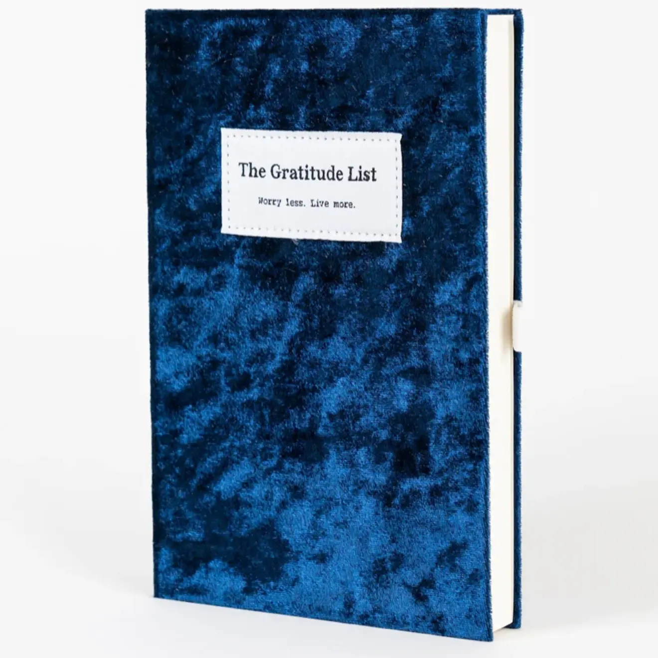 Dankbaarheidsdagboek Verfijnde saffier (blauw)