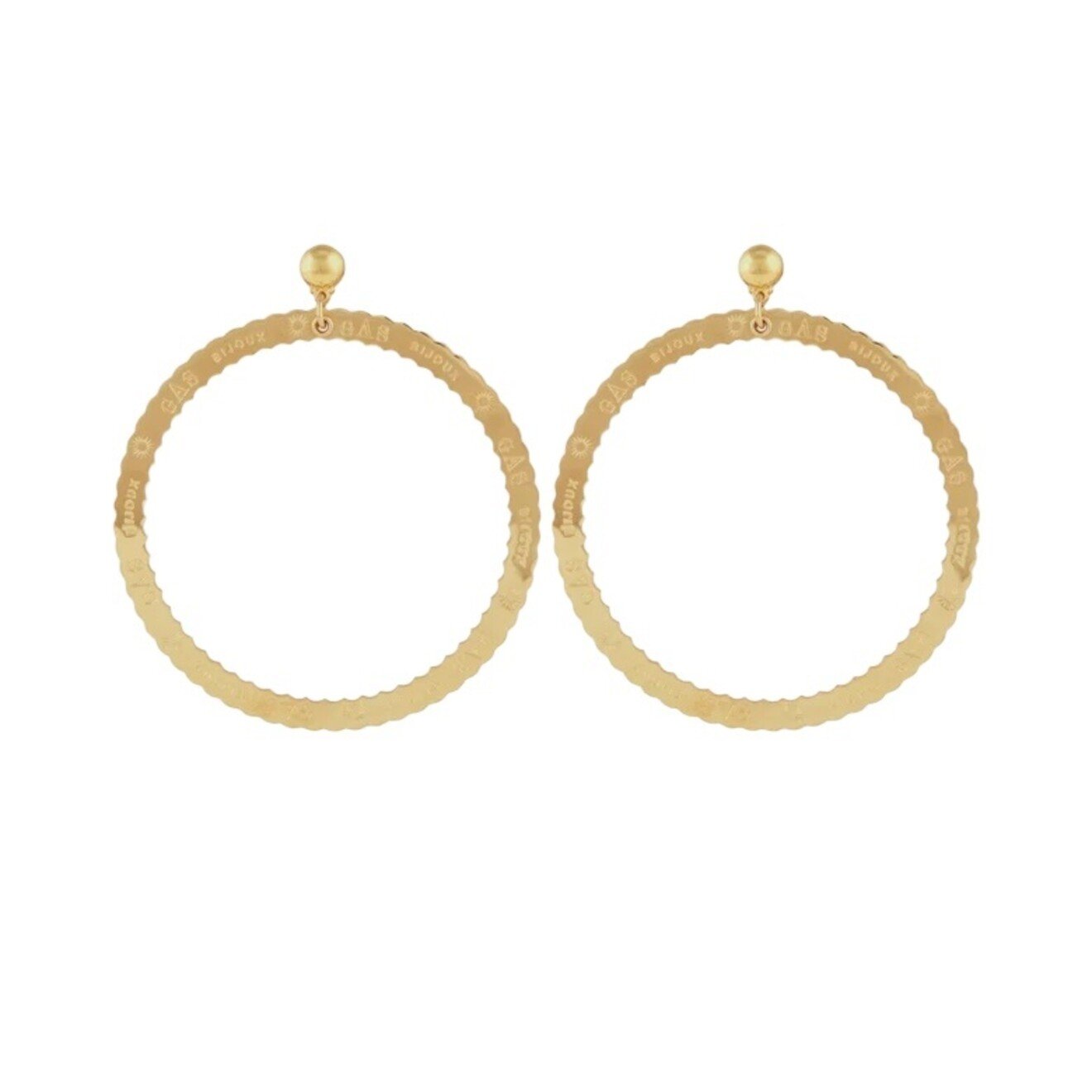 Bolduc oorbellen large goud