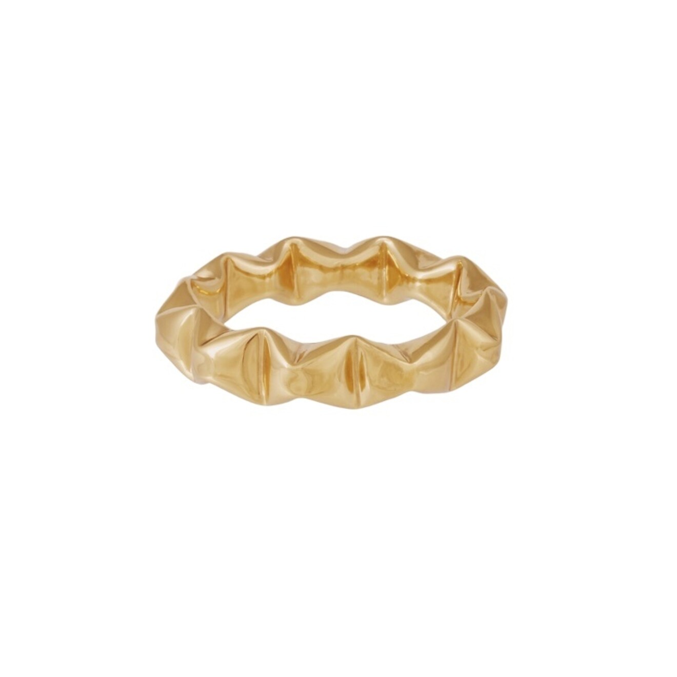 Moki armband L gebrushed goud