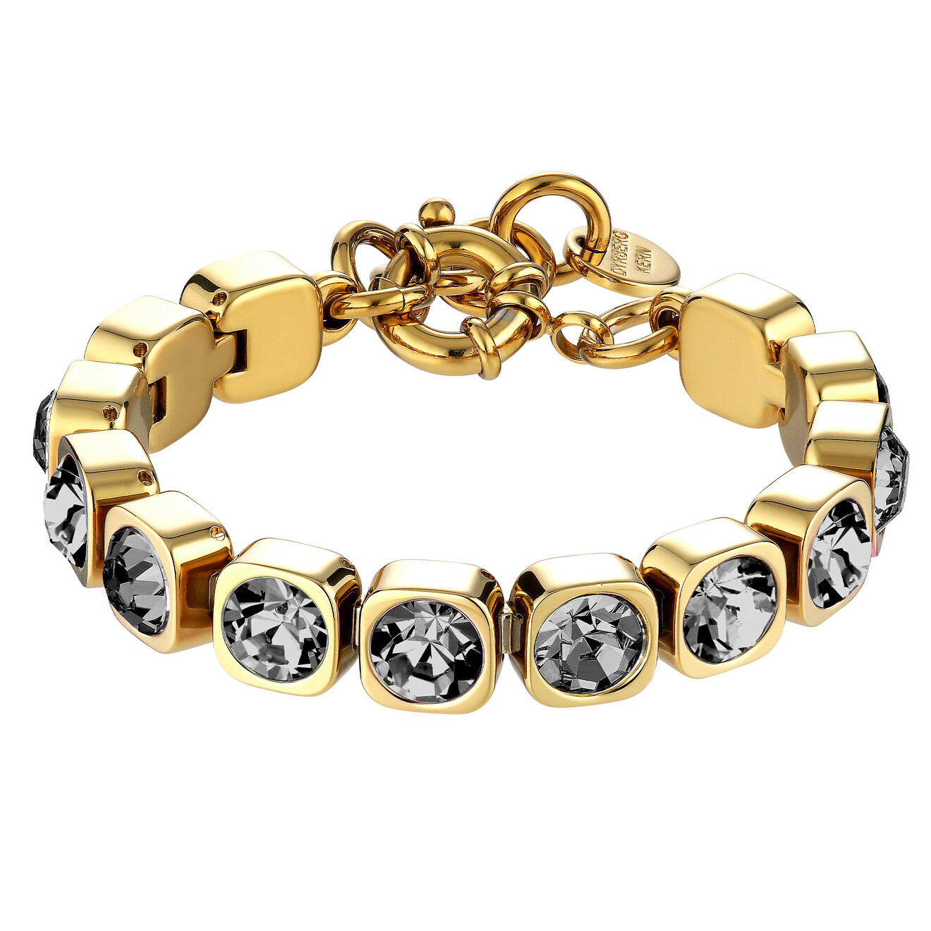 Conian armband grijs goud