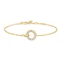Miss twinkle interlinked armband goud