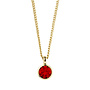 Ette ketting rood goud