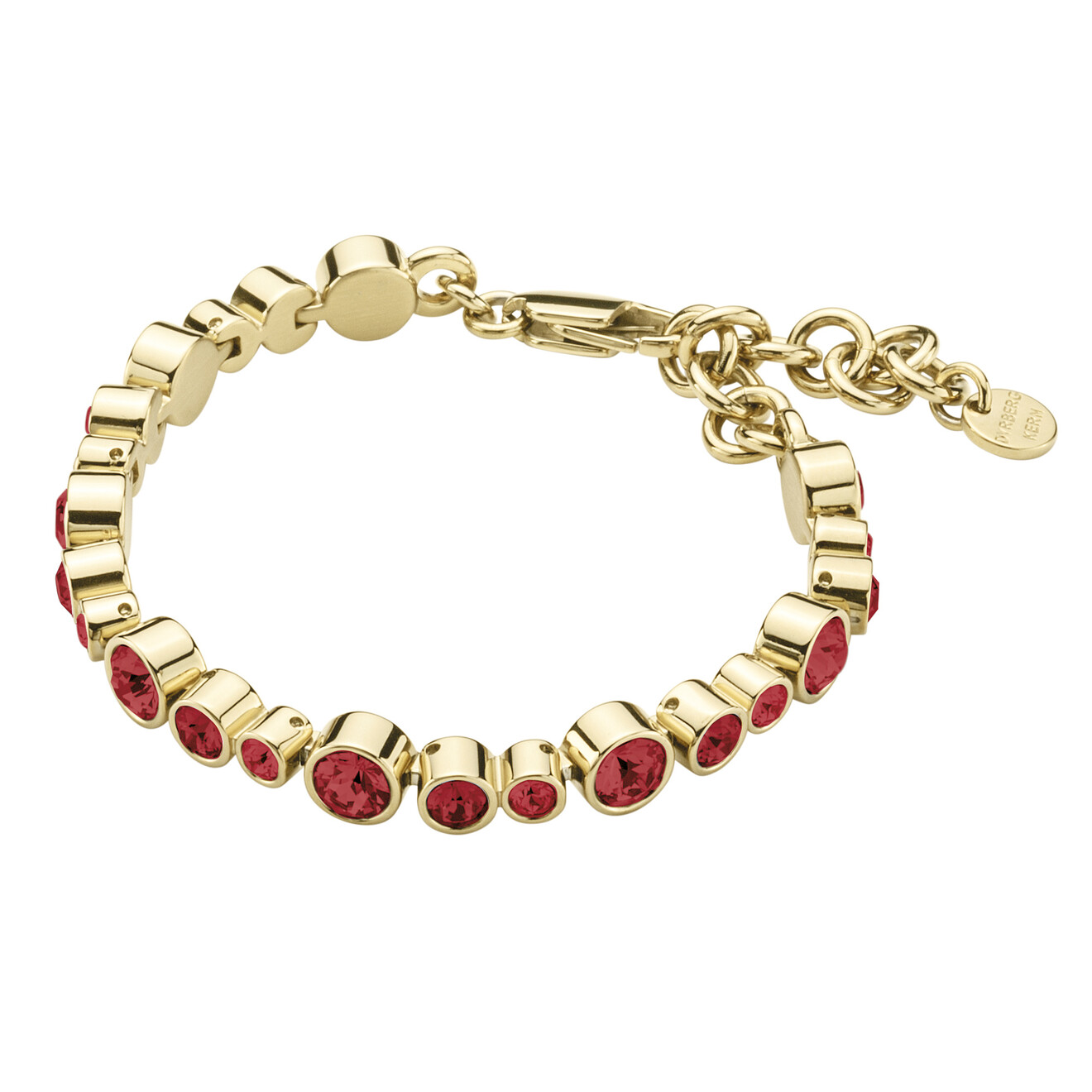 Teresia armband rood goud