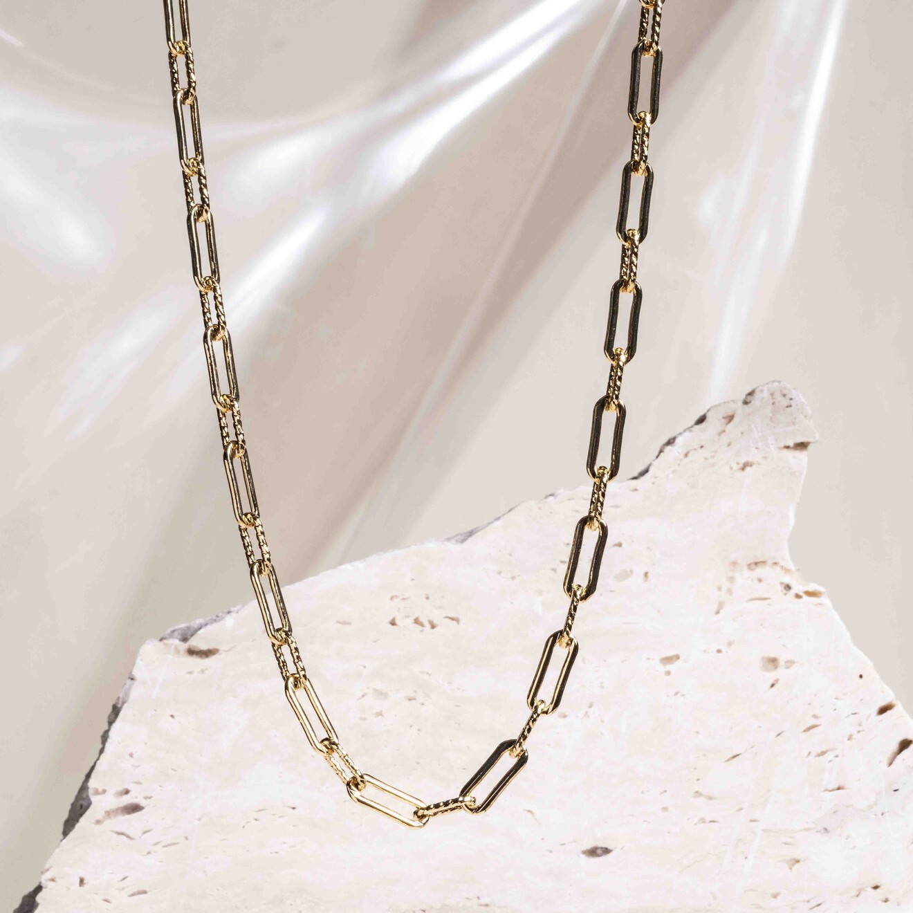 Berlin chain ketting goud