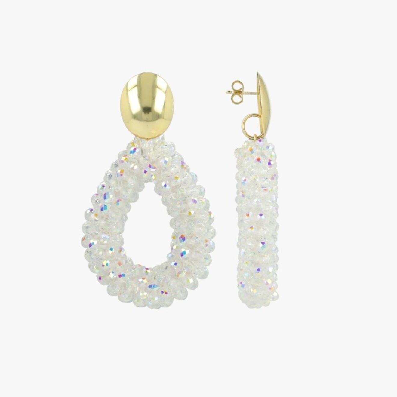 Berry drop holo oorbellen