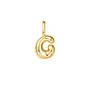 Pop charm letter G goud