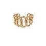 Bronx bangle armband goud