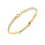 Vivid hinged armband goud S