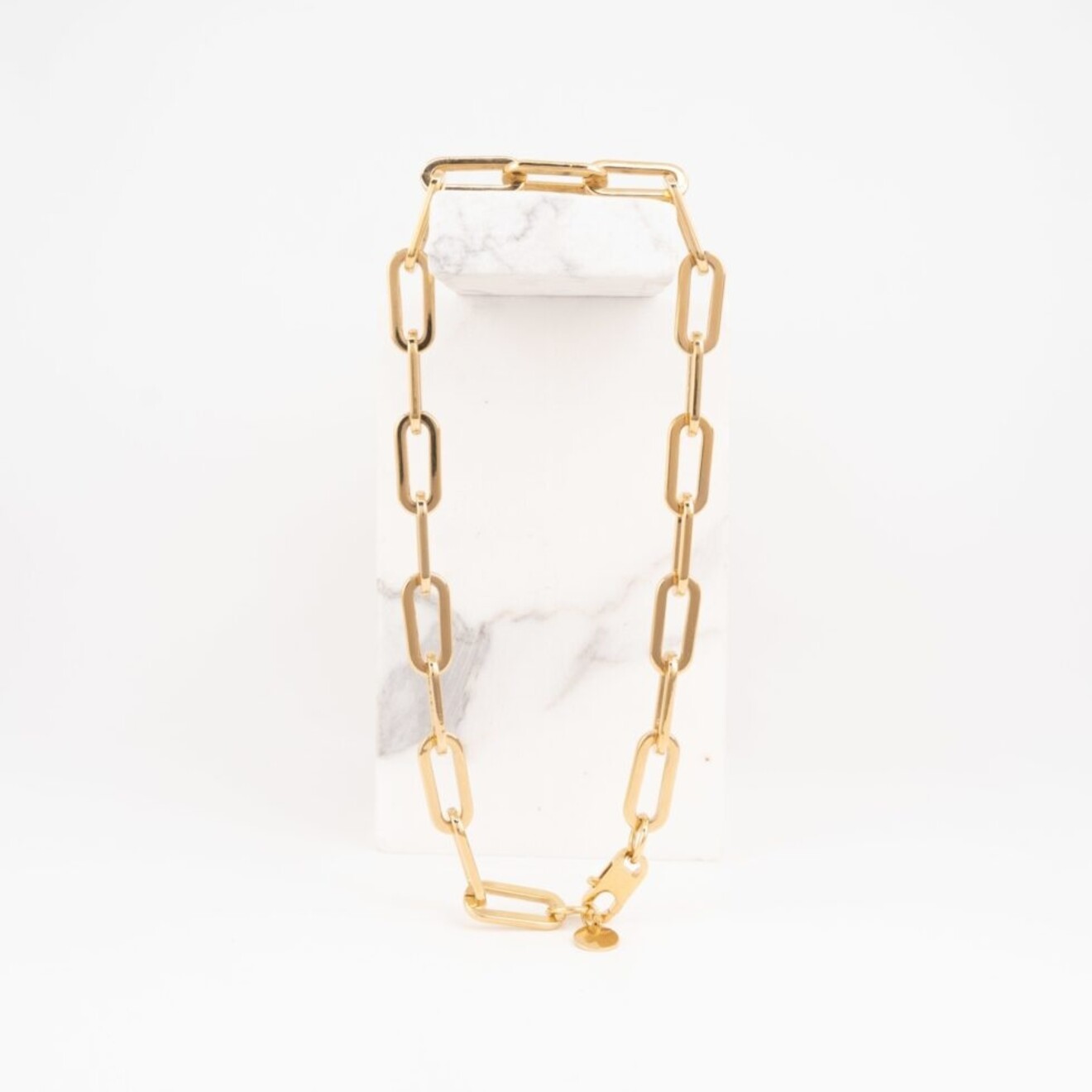Amara small chain ketting goud