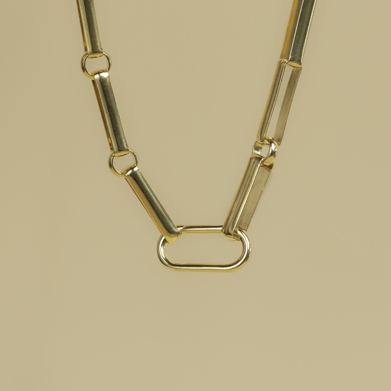 Aya charm ketting goud