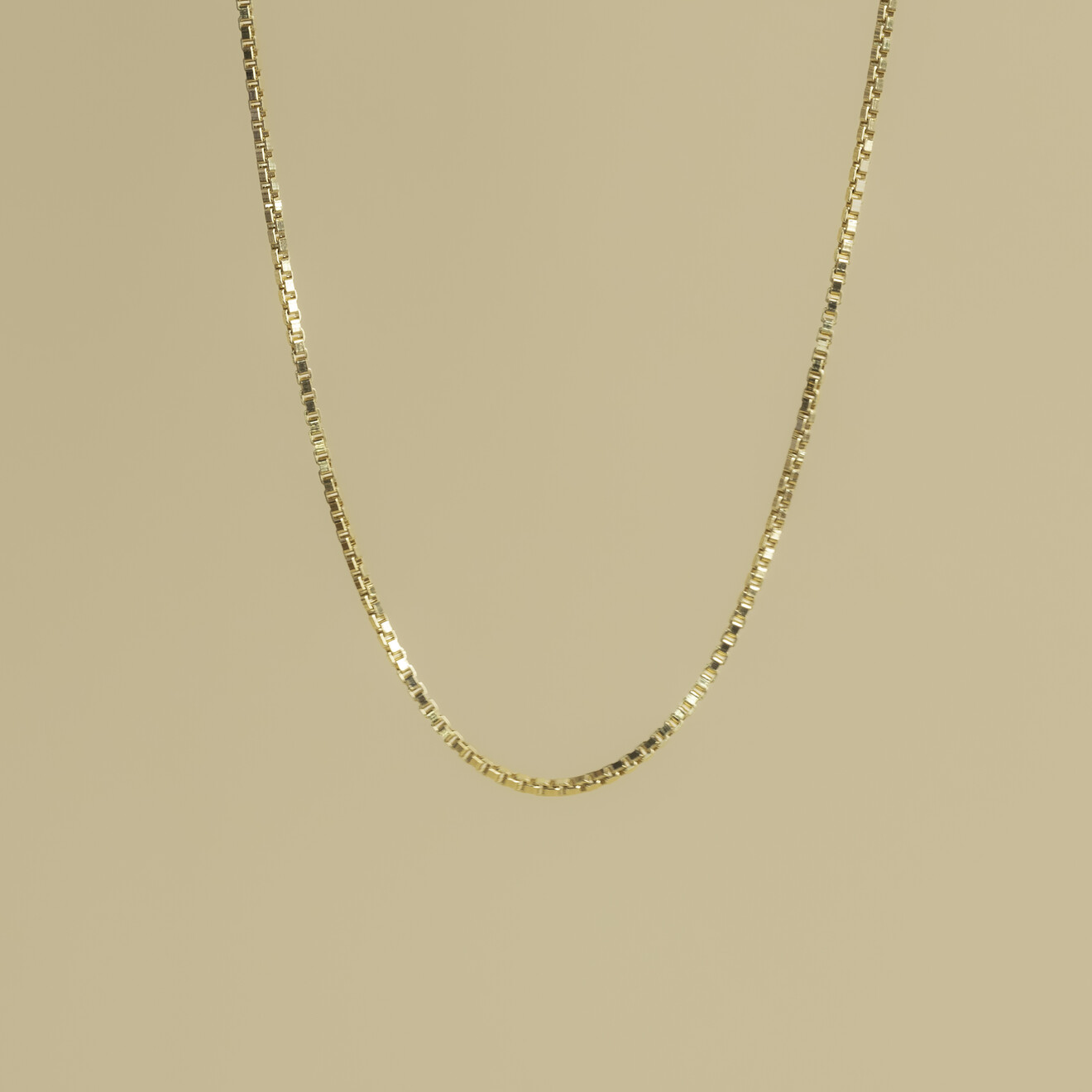 Alba fijne charm ketting goud