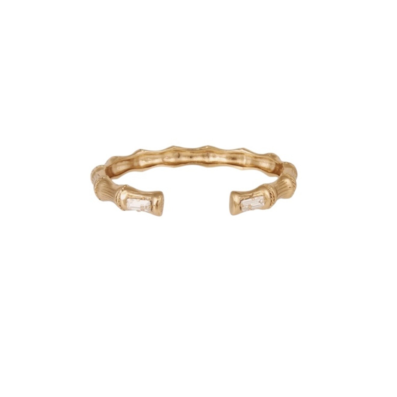 Bambou strass armband