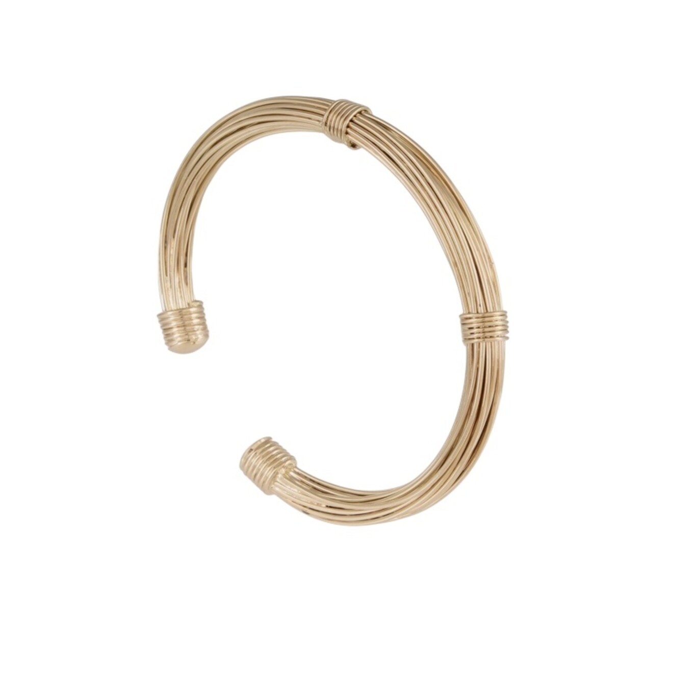 Ariane cabochons bangle goud extra large