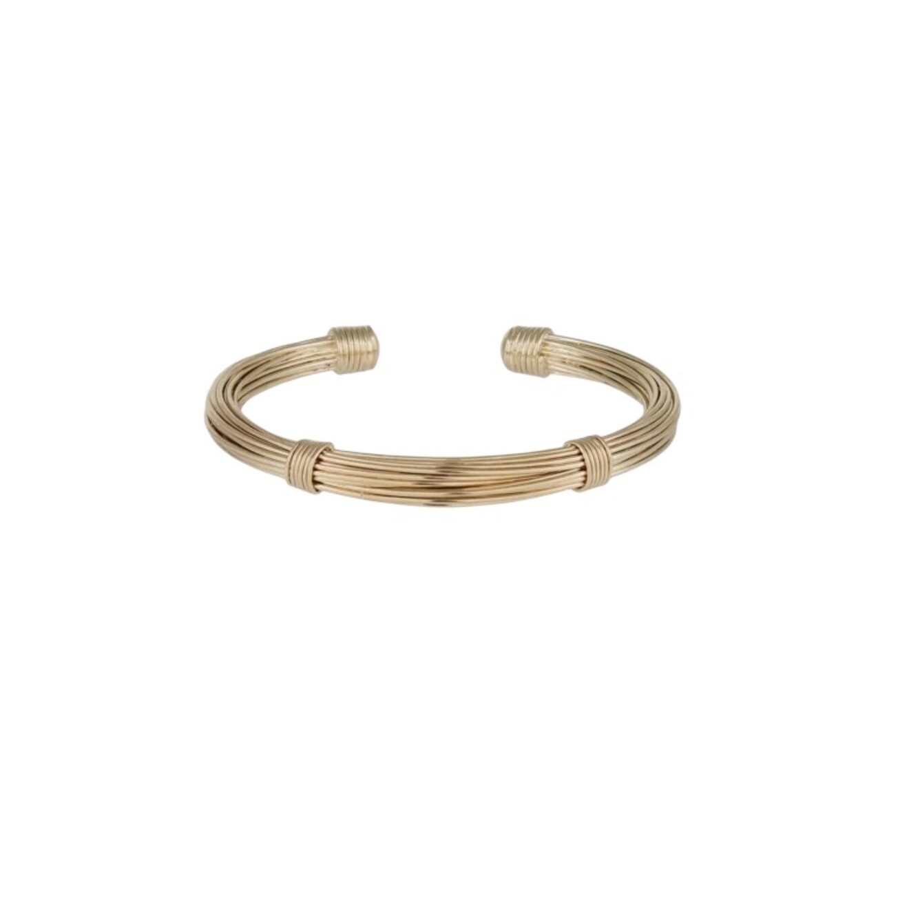 Ariane cabochons bangle goud extra large