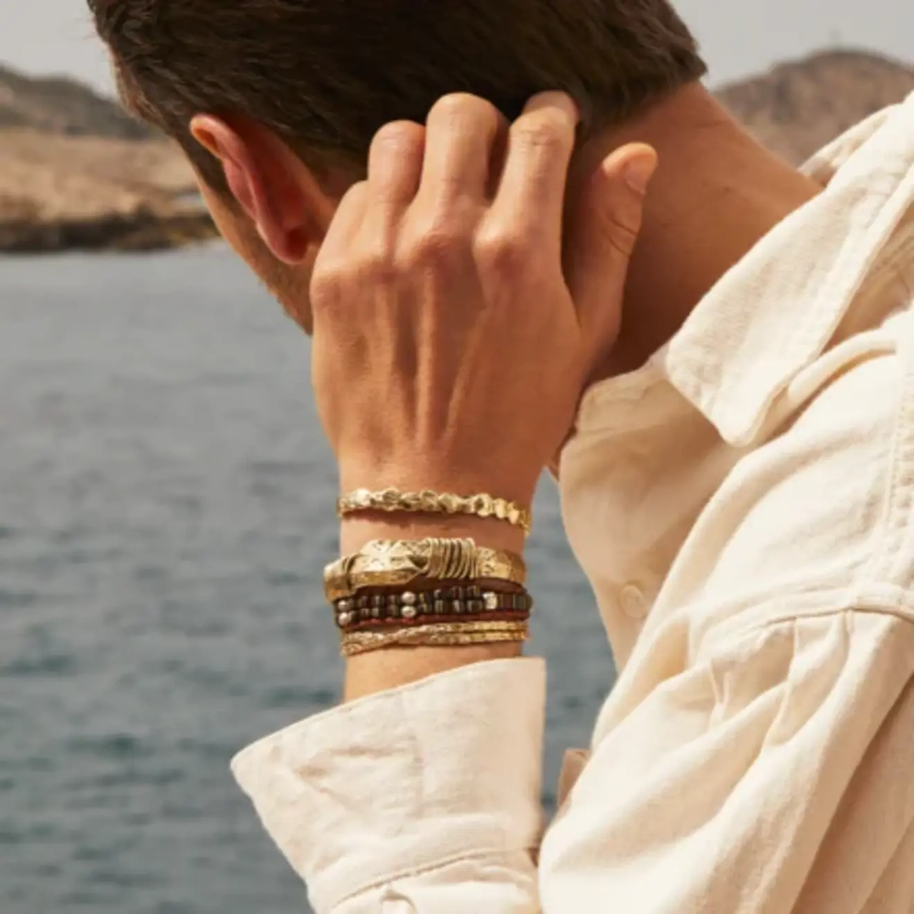 Liane bangel armband large goud