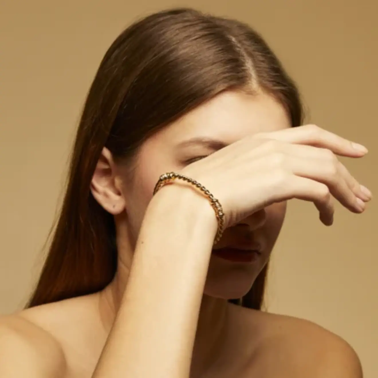 Torsade bangle armband large goud